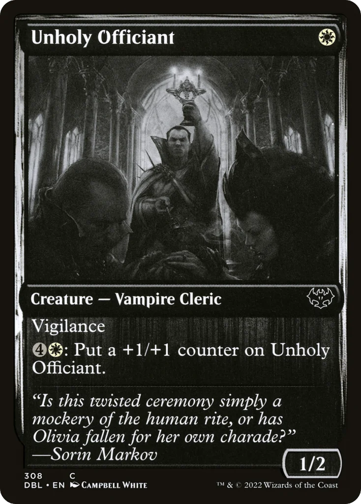 Unholy Officiant · Innistrad: Double Feature