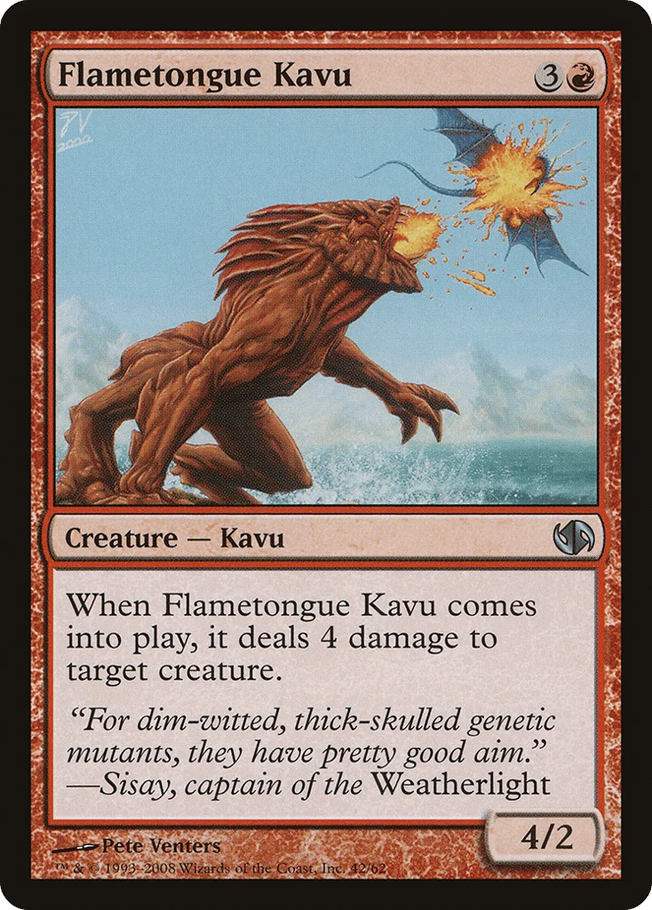 Flametongue Kavu · Duel Decks: Jace vs. Chandra