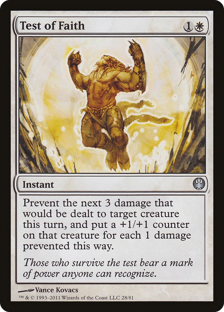 Test of Faith · Duel Decks: Knights vs. Dragons