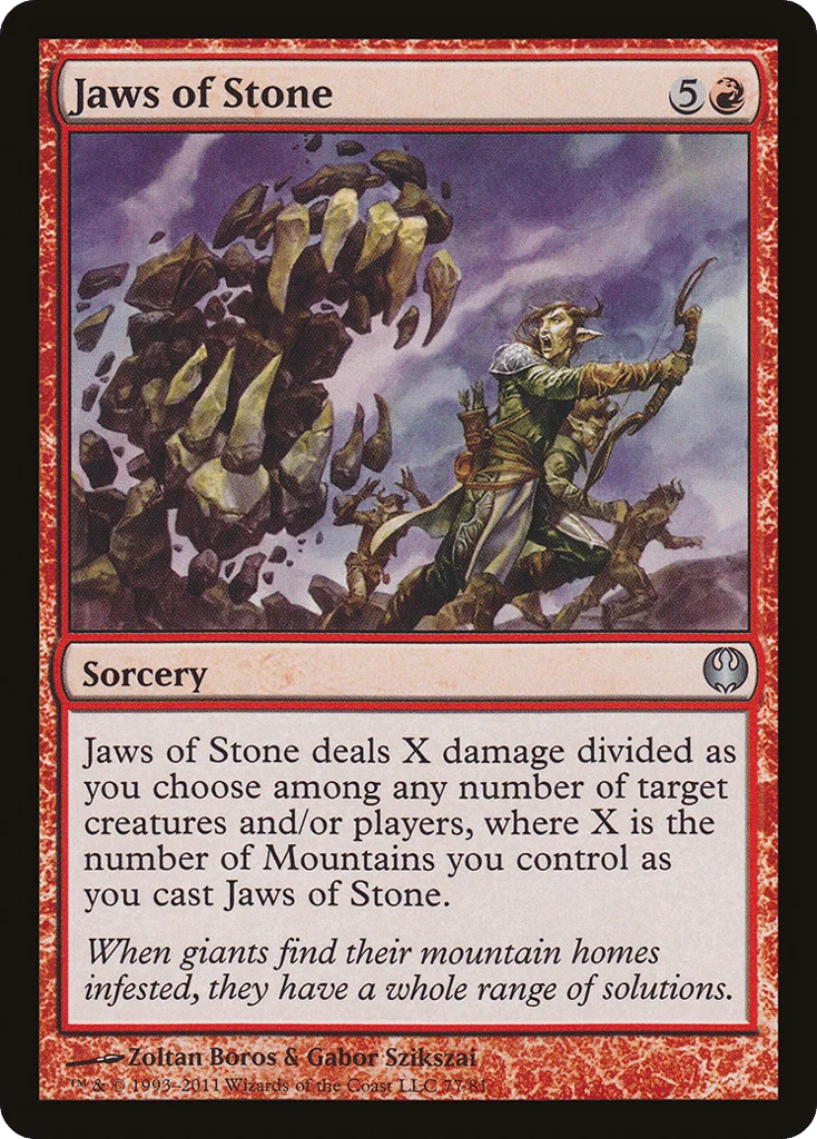 Jaws of Stone · Duel Decks: Knights vs. Dragons