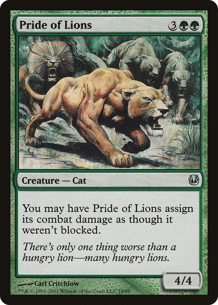 Pride of Lions · Duel Decks: Ajani vs. Nicol Bolas