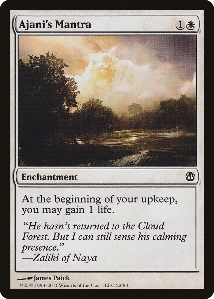 Ajani's Mantra · Duel Decks: Ajani vs. Nicol Bolas
