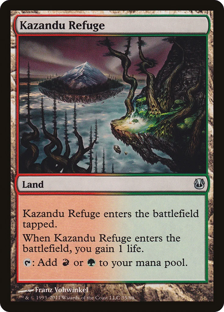 Kazandu Refuge · Duel Decks: Ajani vs. Nicol Bolas