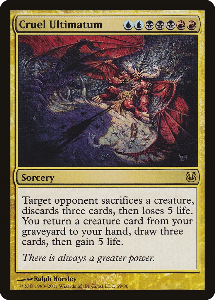 Cruel Ultimatum · Duel Decks: Ajani vs. Nicol Bolas