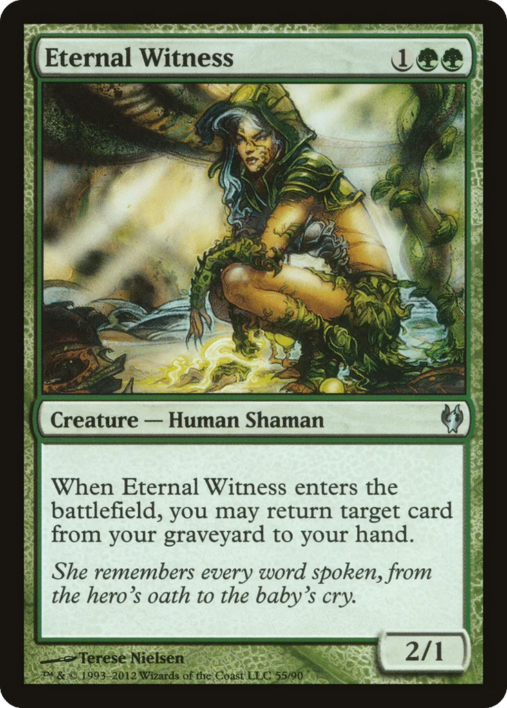 Eternal Witness · Duel Decks: Izzet vs. Golgari