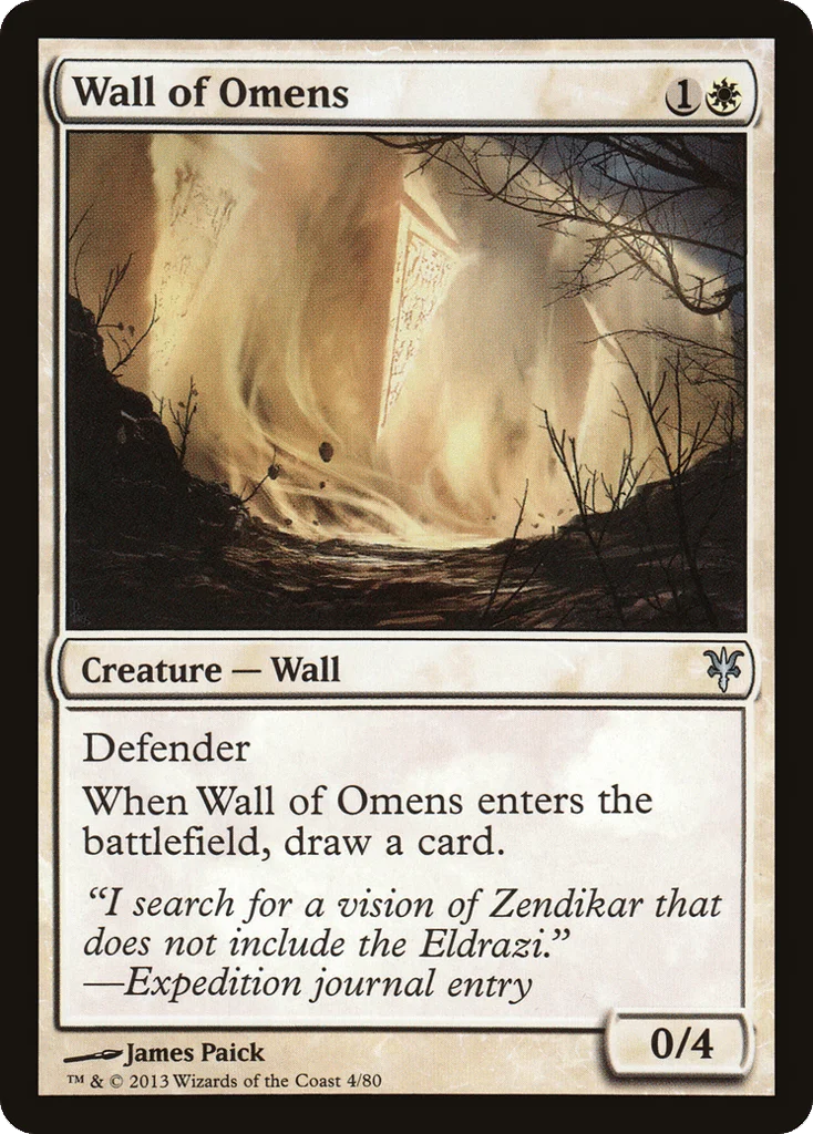Wall of Omens · Duel Decks: Sorin vs. Tibalt