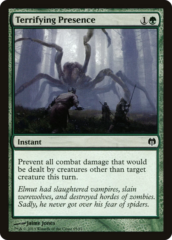 Terrifying Presence · Duel Decks: Heroes vs. Monsters