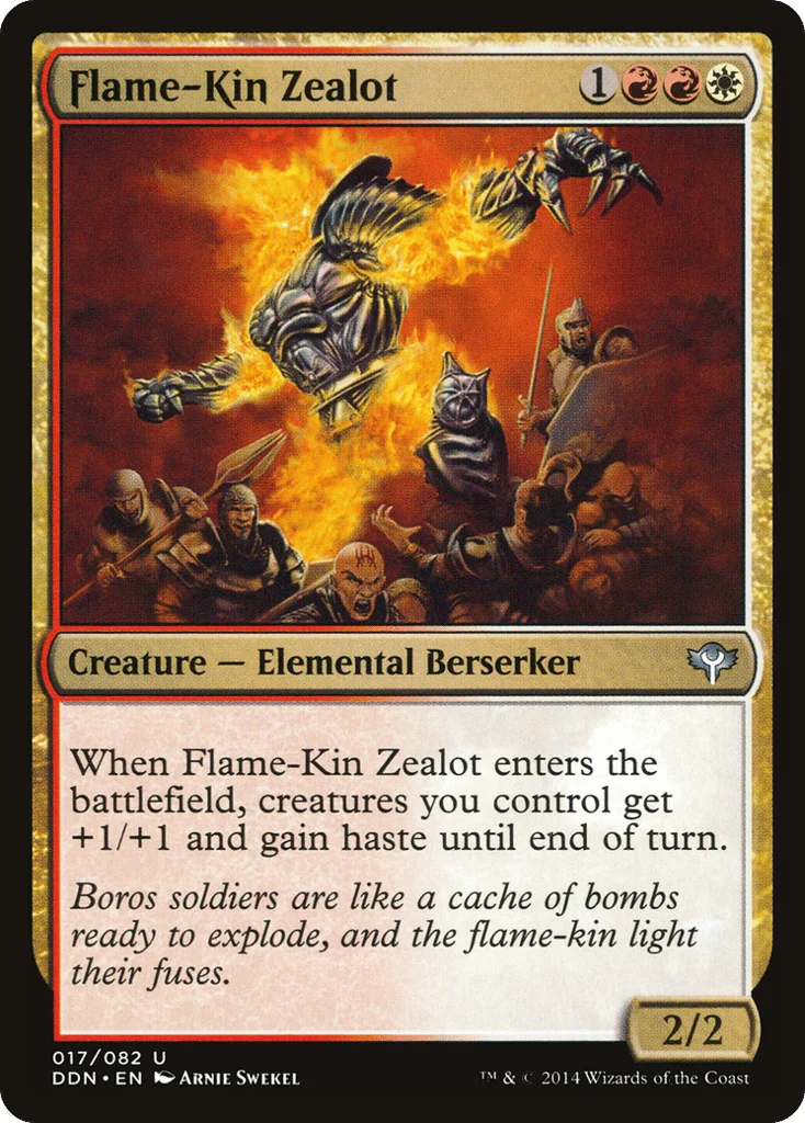 Flame-Kin Zealot · Duel Decks: Speed vs. Cunning
