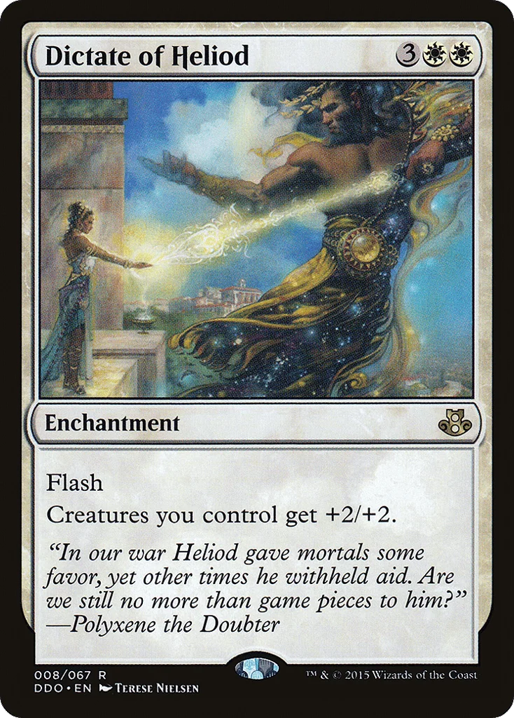 Dictate of Heliod · Duel Decks: Elspeth vs. Kiora