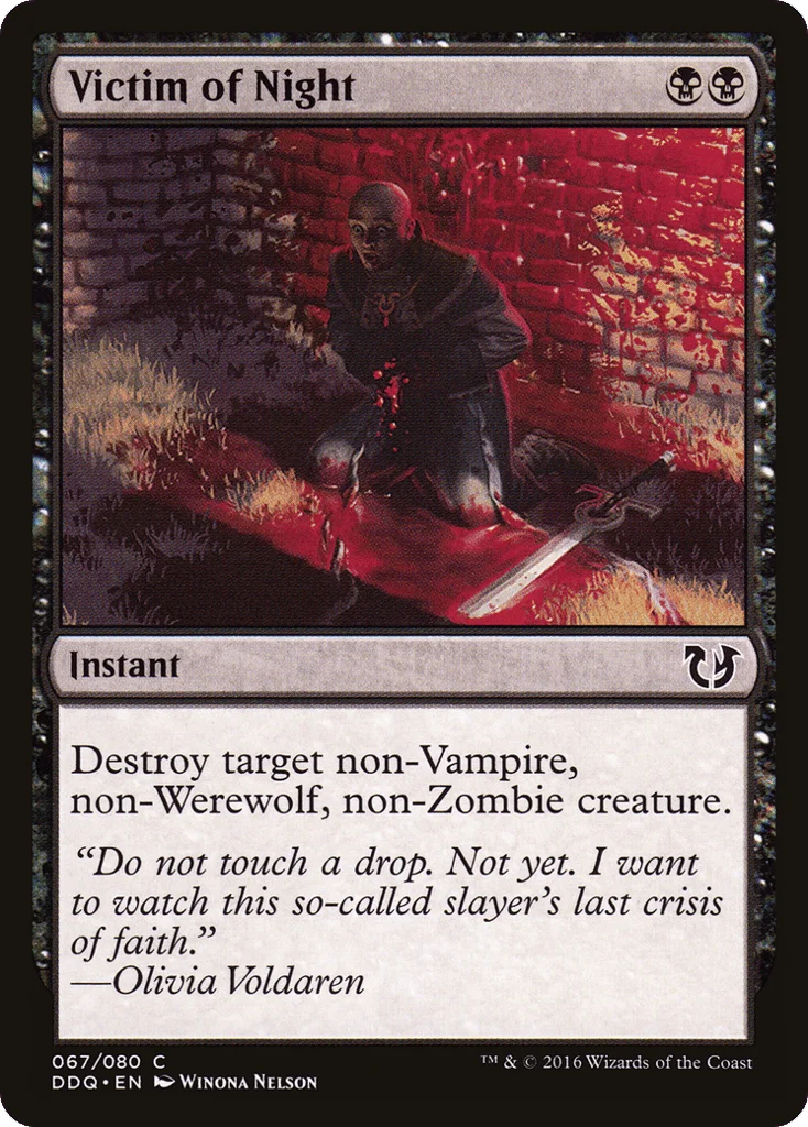 Victim of Night · Duel Decks: Blessed vs. Cursed
