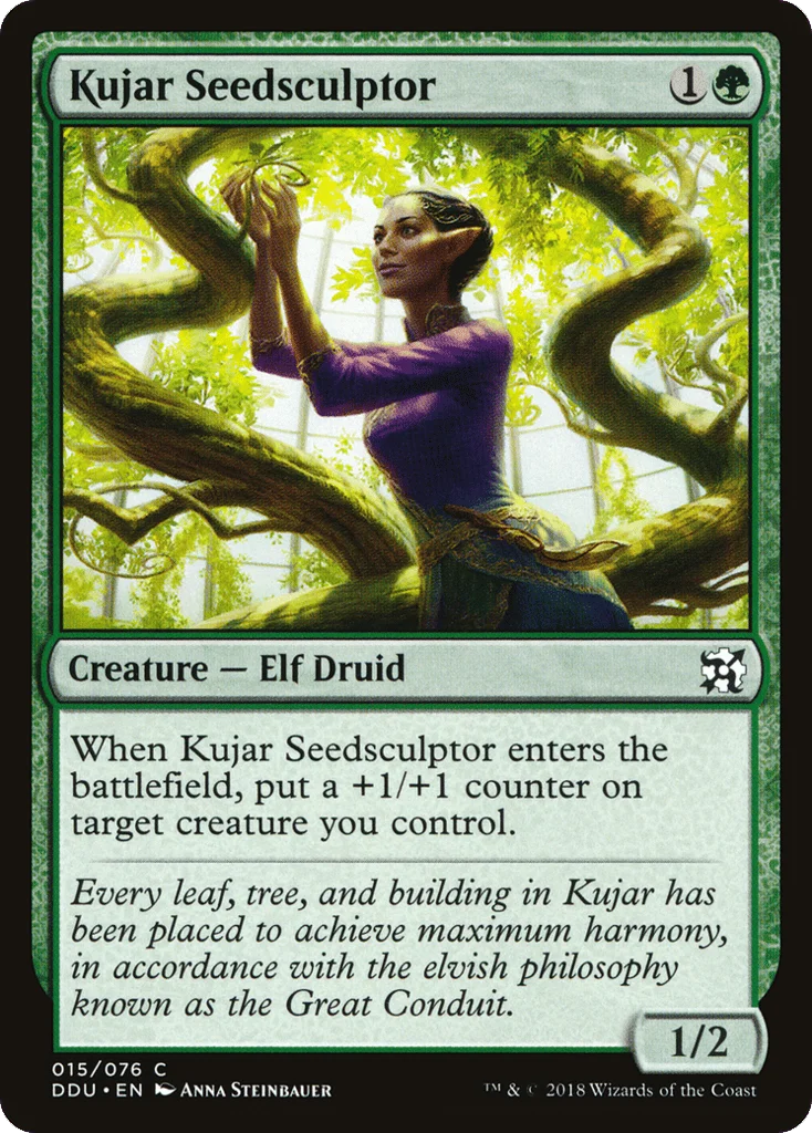 Kujar Seedsculptor · Duel Decks: Elves vs. Inventors