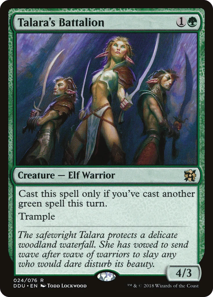 Talara's Battalion · Duel Decks: Elves vs. Inventors