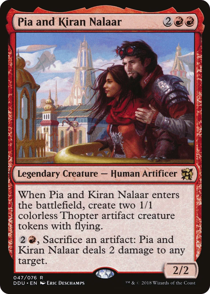 Pia and Kiran Nalaar · Duel Decks: Elves vs. Inventors