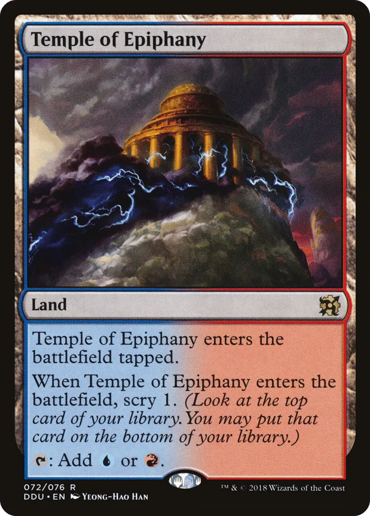 Temple of Epiphany · Duel Decks: Elves vs. Inventors