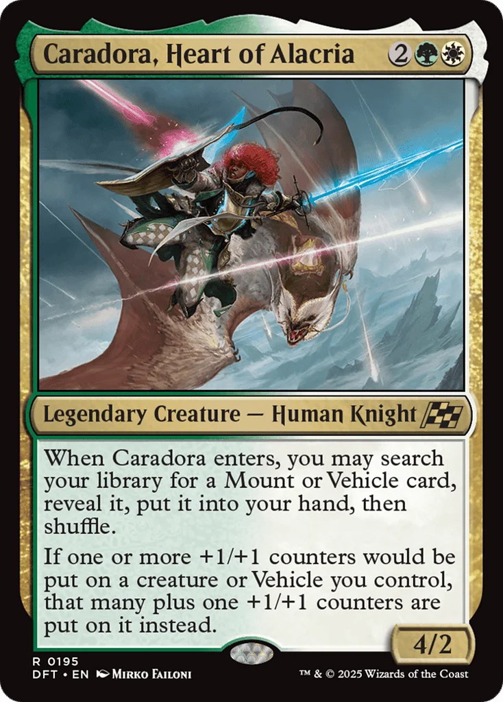 Caradora, Heart of Alacria · Aetherdrift