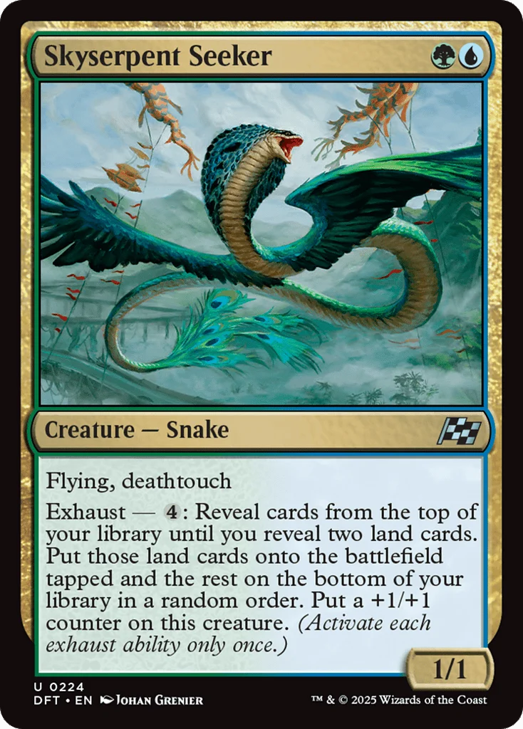 Skyserpent Seeker · Aetherdrift