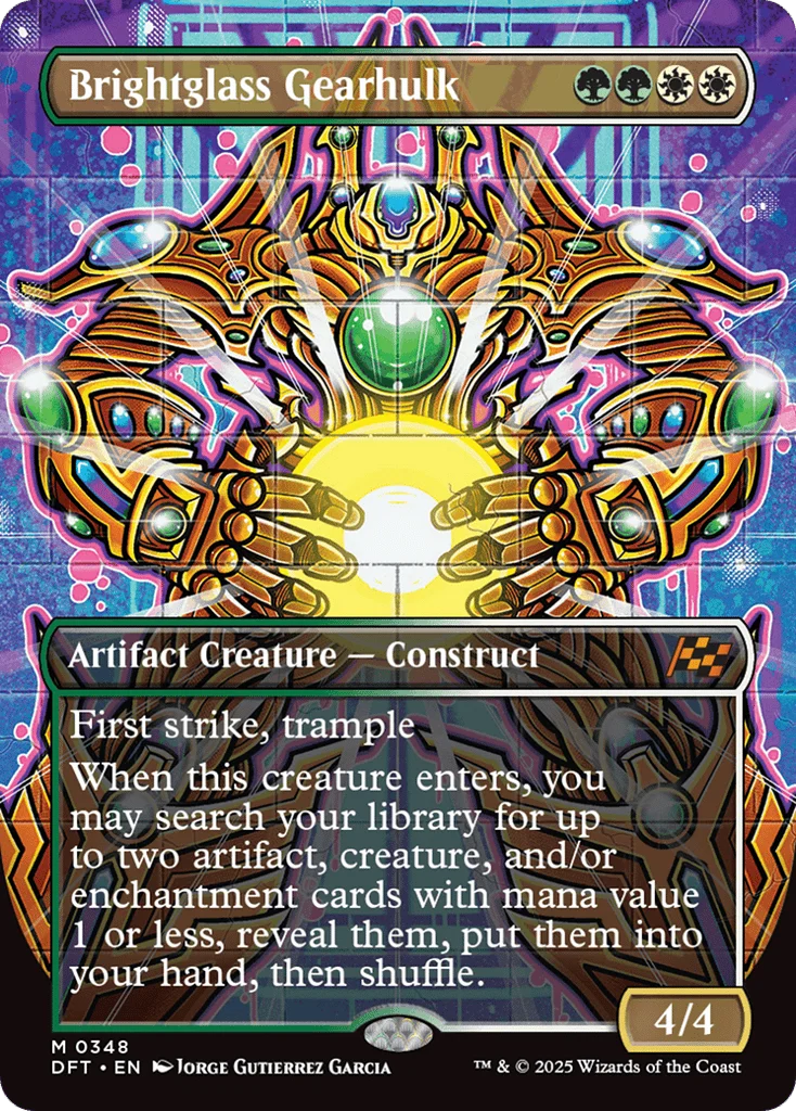 Brightglass Gearhulk · Aetherdrift