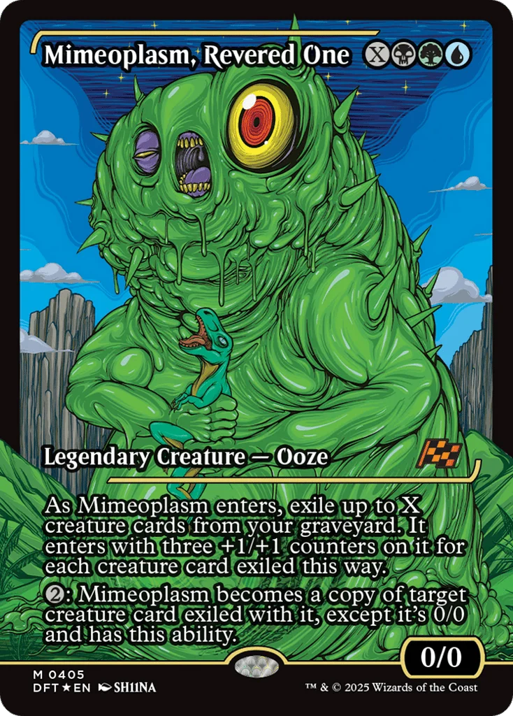 Mimeoplasm, Revered One · Aetherdrift