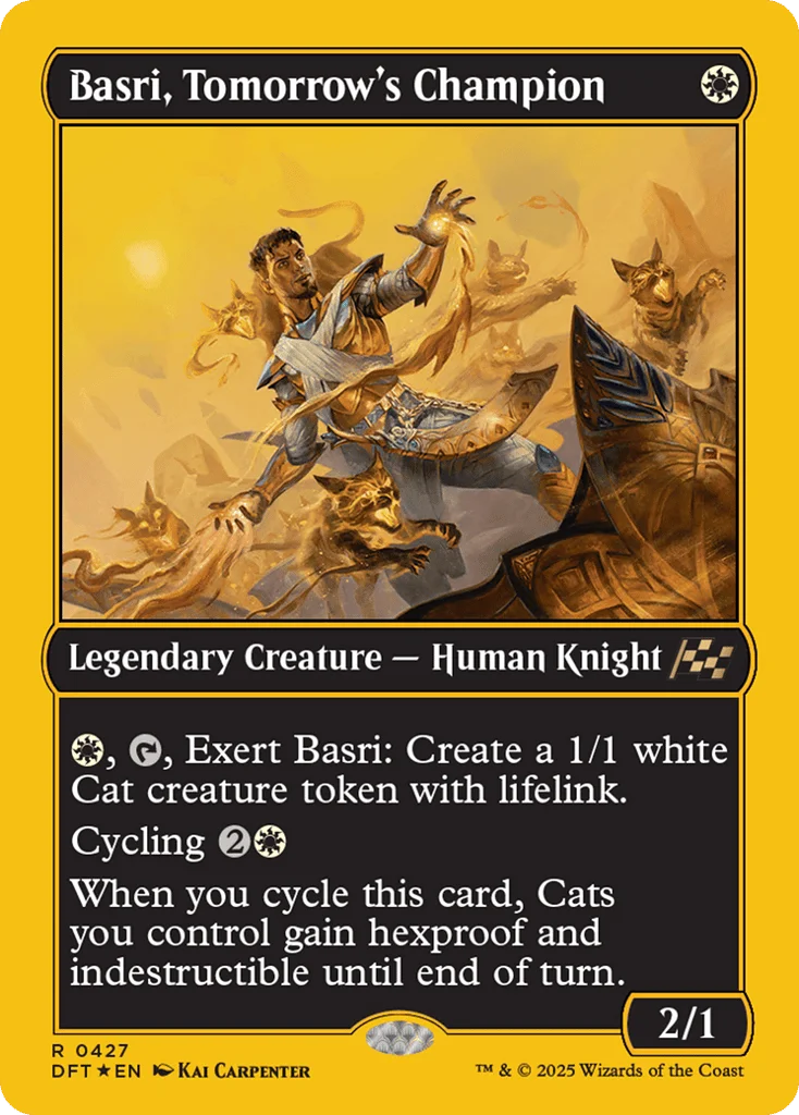 Basri, Tomorrow's Champion · Aetherdrift