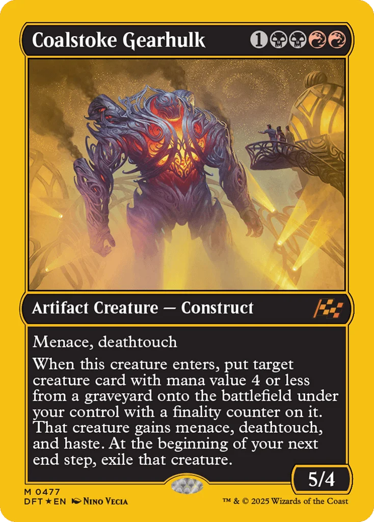 Coalstoke Gearhulk · Aetherdrift