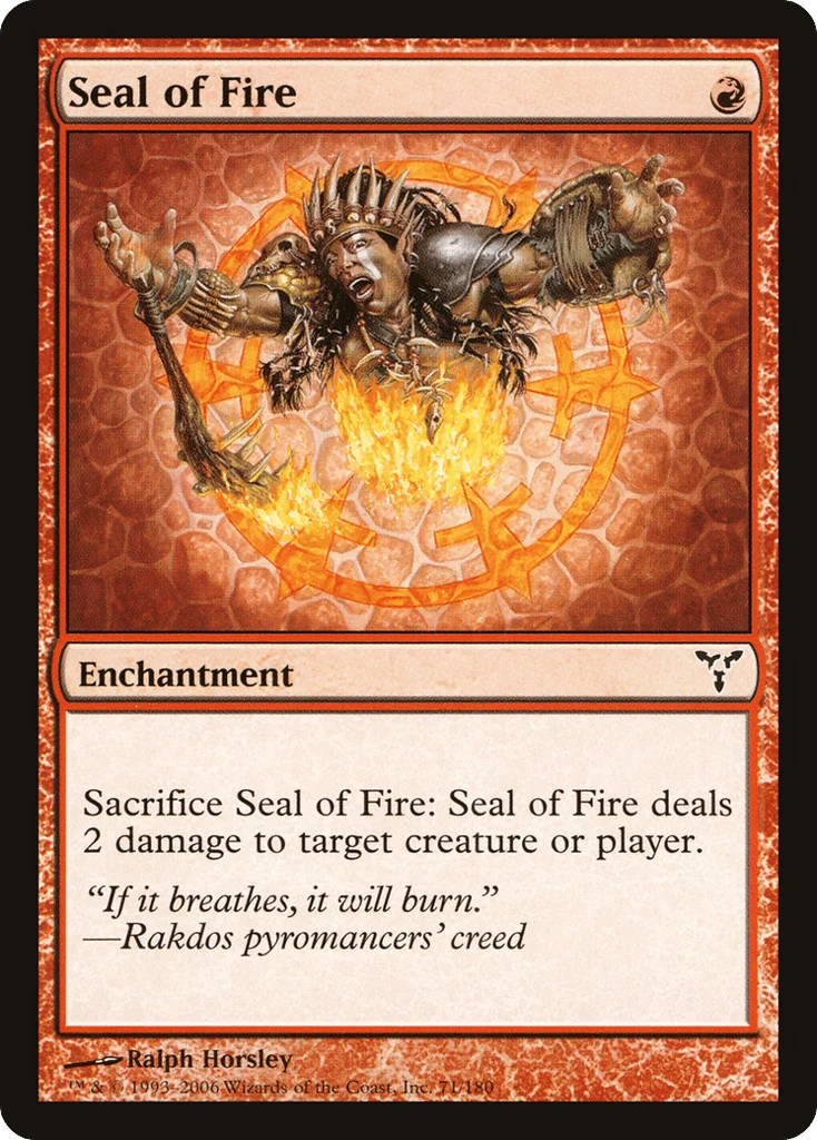 Seal of Fire · Dissension