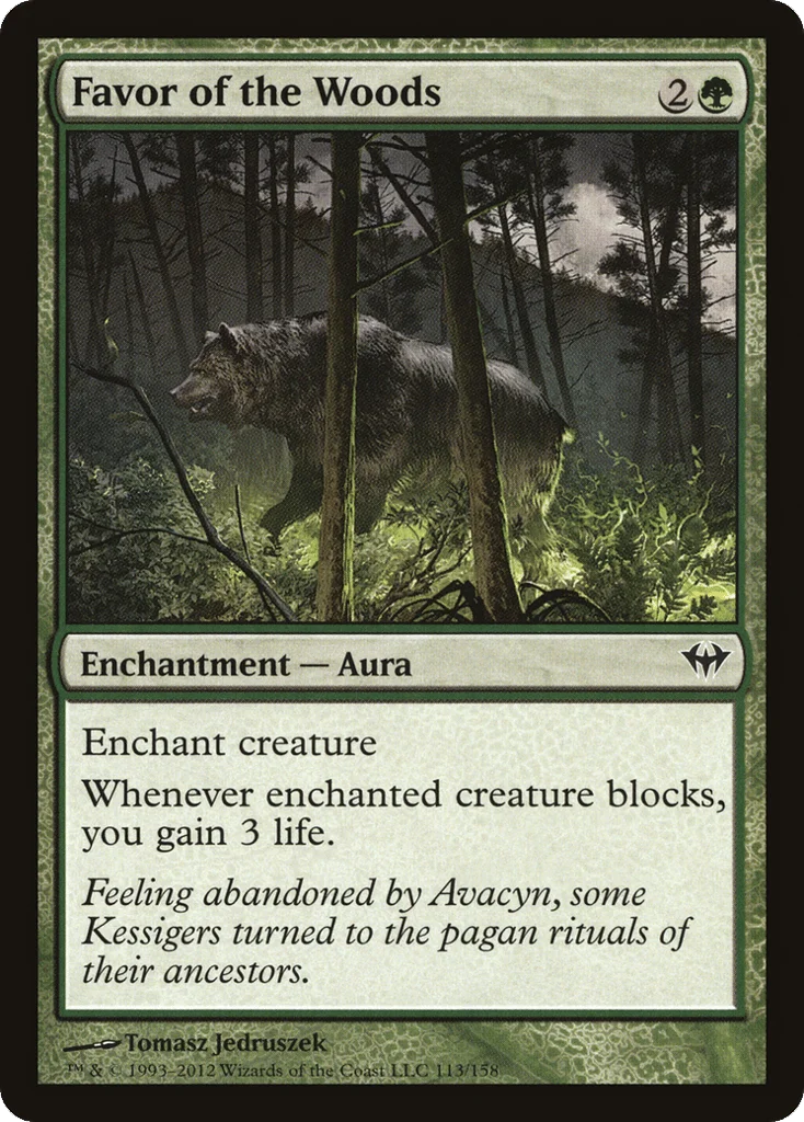 Favor of the Woods · Dark Ascension