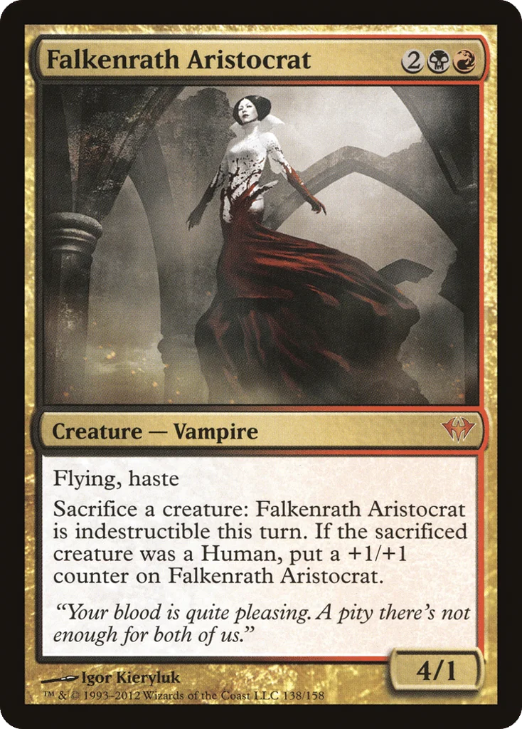 Falkenrath Aristocrat · Dark Ascension