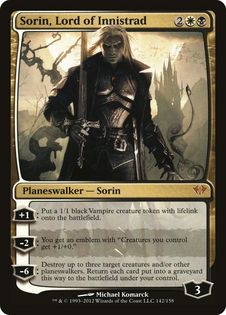 Sorin, Lord of Innistrad · Dark Ascension