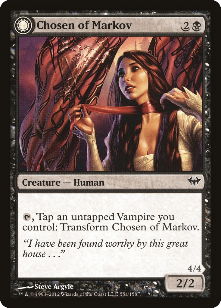 Chosen of Markov // Markov's Servant · Dark Ascension