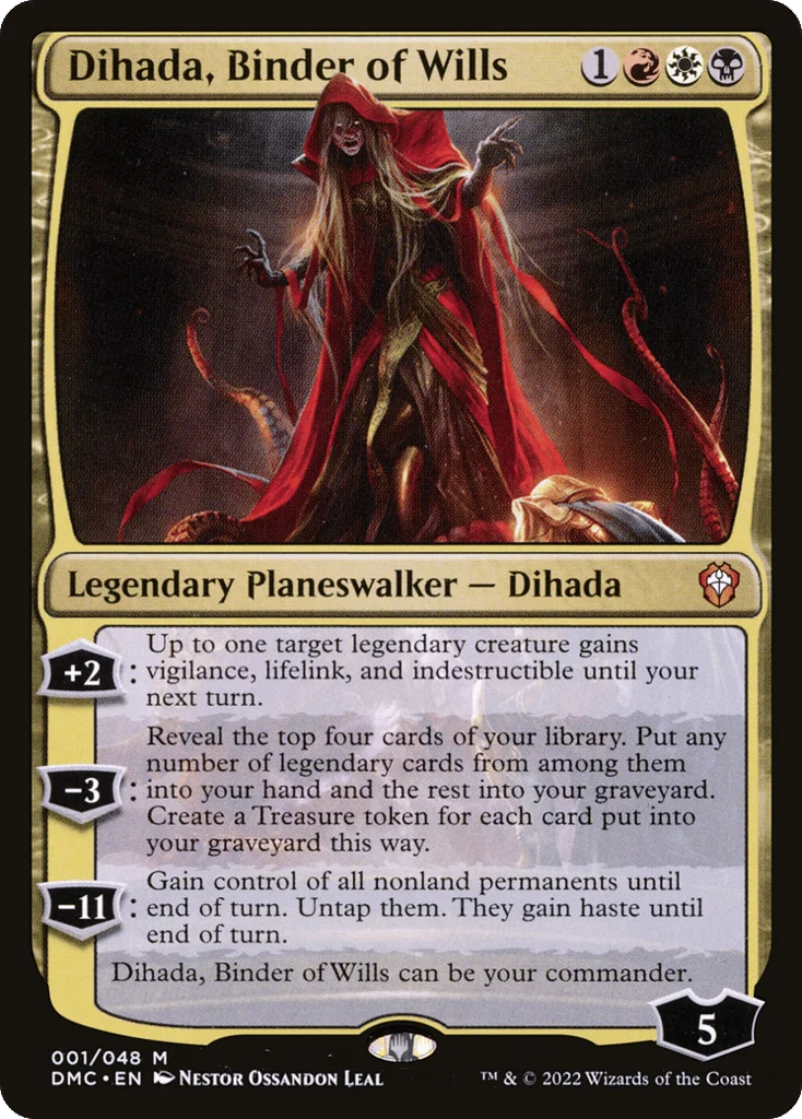 Dihada, Binder of Wills · Dominaria United Commander