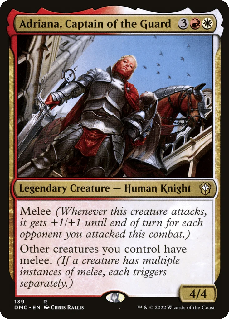 Adriana, Captain of the Guard · Dominaria United Commander