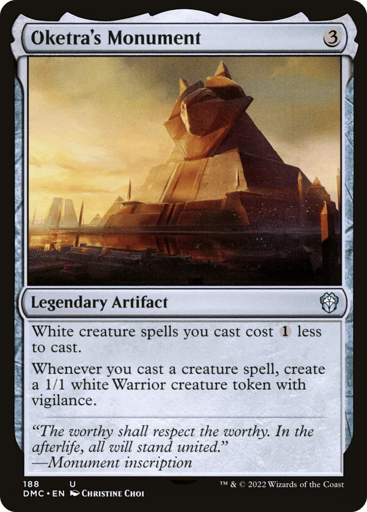 Oketra's Monument · Dominaria United Commander