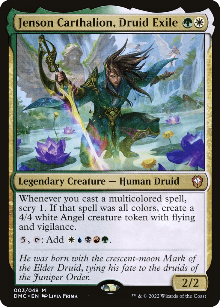 Jenson Carthalion, Druid Exile · Dominaria United Commander