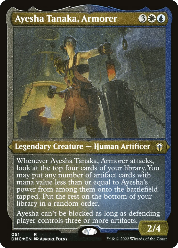 Ayesha Tanaka, Armorer · Dominaria United Commander