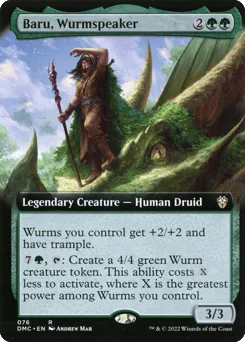 Baru, Wurmspeaker