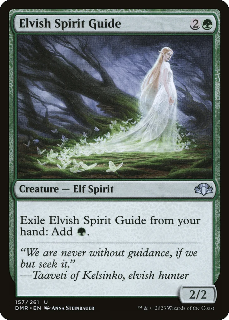 Elvish Spirit Guide · Dominaria Remastered
