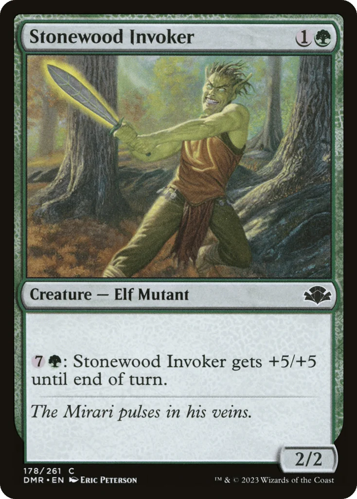 Stonewood Invoker · Dominaria Remastered