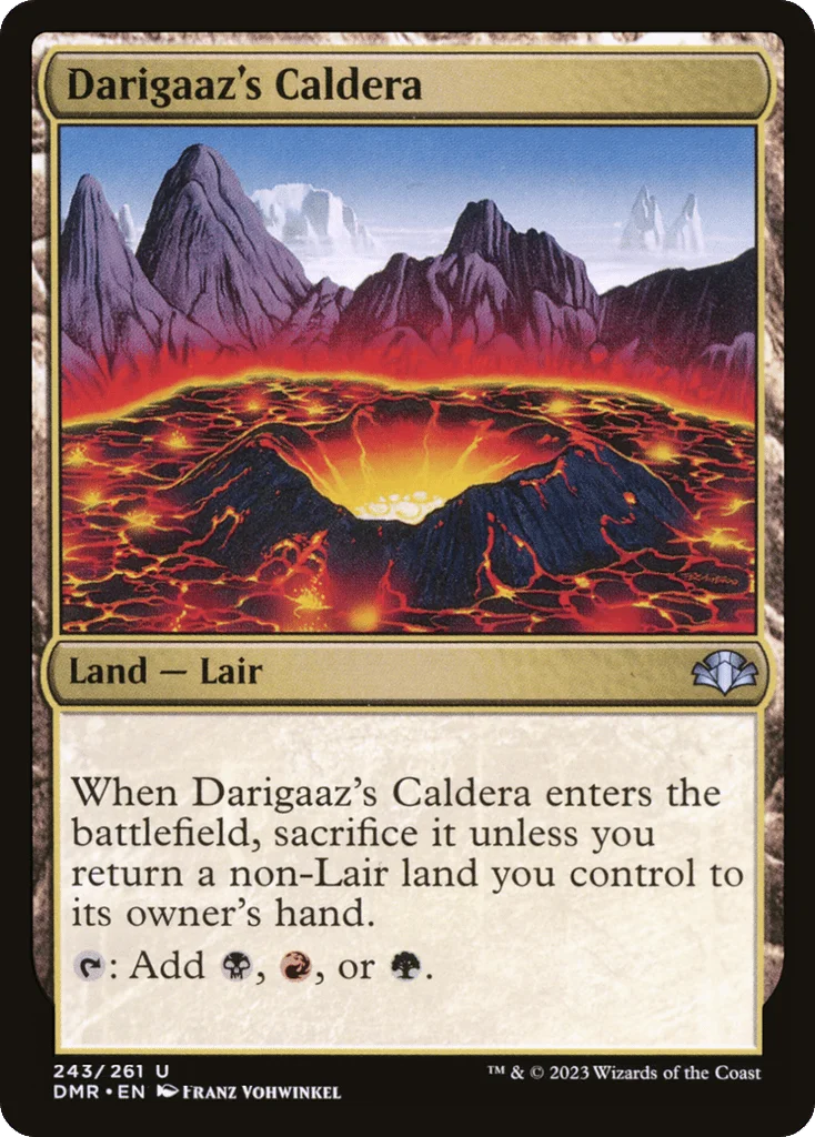 Darigaaz's Caldera · Dominaria Remastered