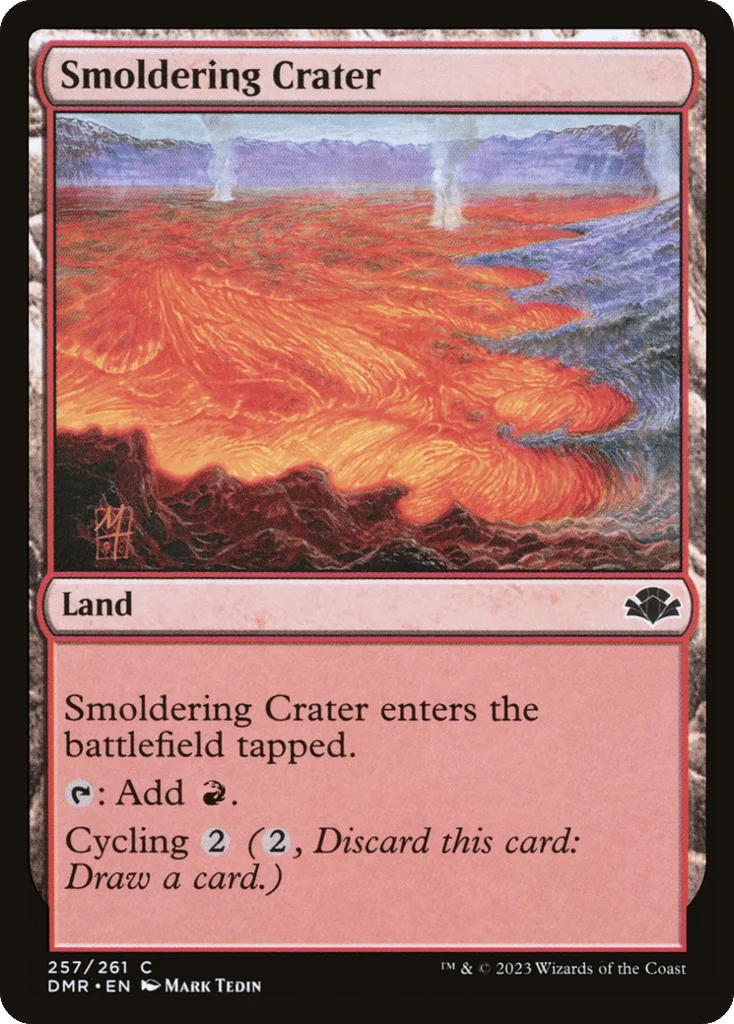 Smoldering Crater · Dominaria Remastered