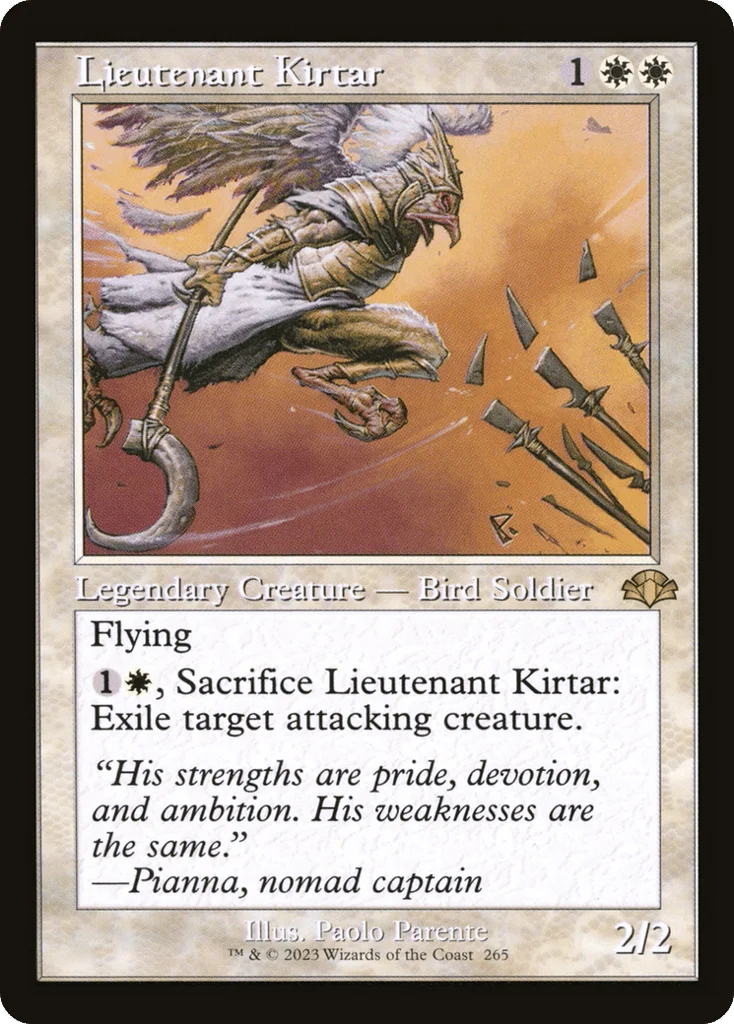 Lieutenant Kirtar · Dominaria Remastered