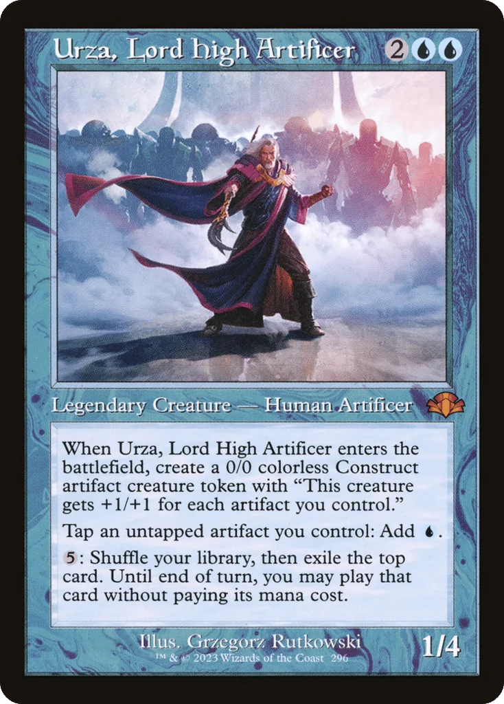 Urza, Lord High Artificer · Dominaria Remastered