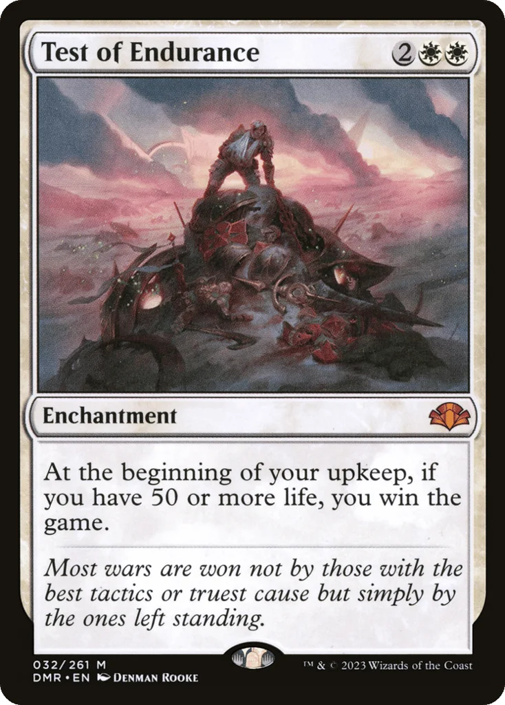Test of Endurance · Dominaria Remastered