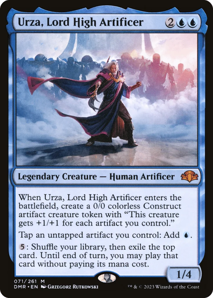 Urza, Lord High Artificer · Dominaria Remastered