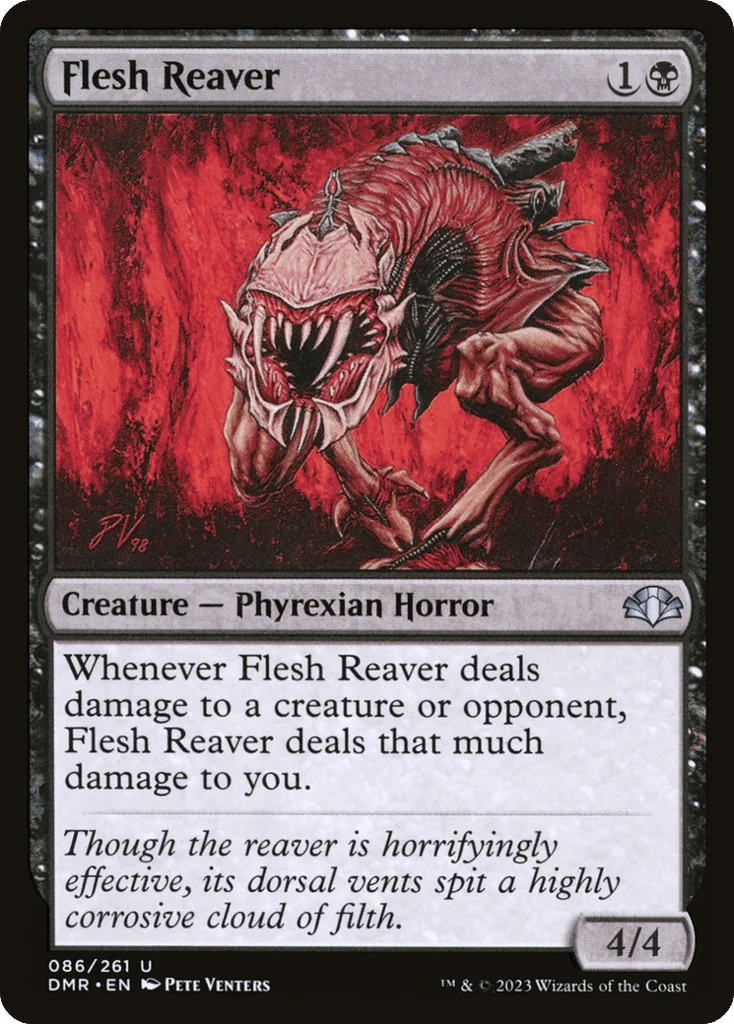 Flesh Reaver · Dominaria Remastered