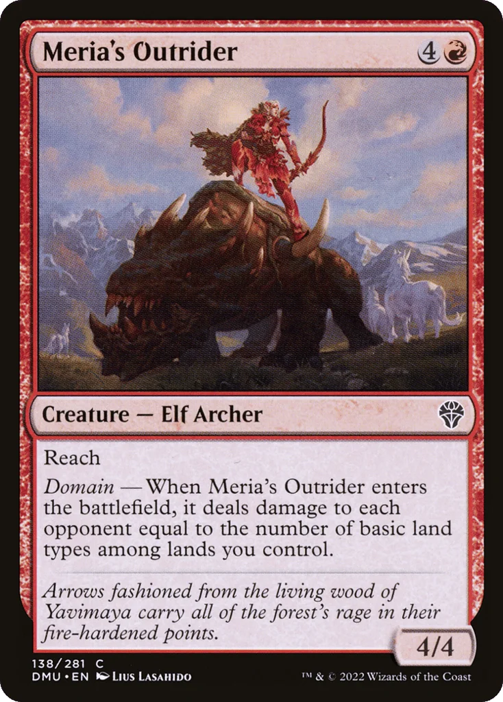 Meria's Outrider · Dominaria United