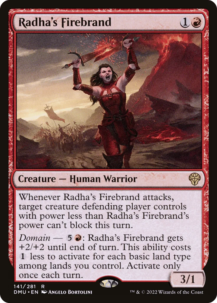 Radha's Firebrand · Dominaria United