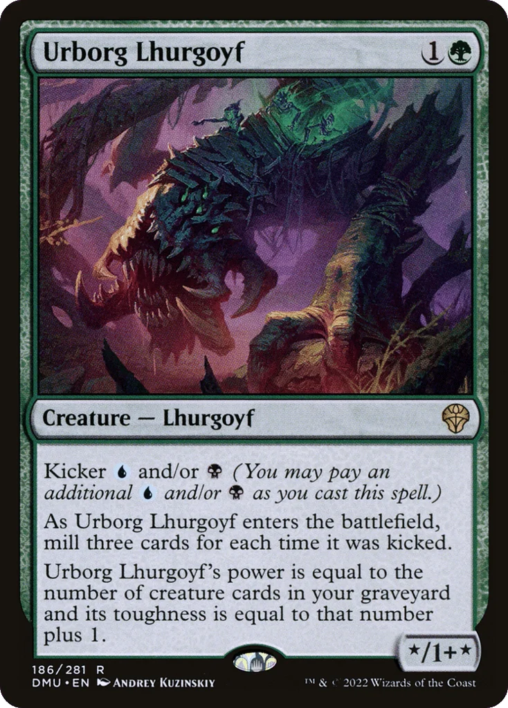 Urborg Lhurgoyf · Dominaria United