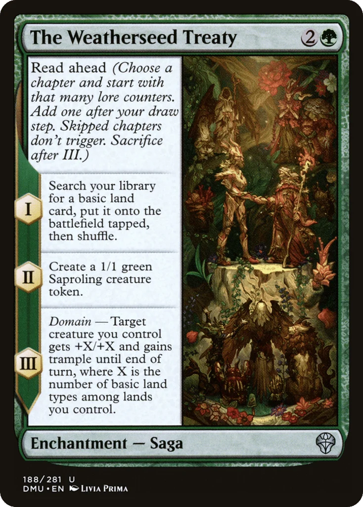 The Weatherseed Treaty · Dominaria United
