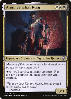 Aron, Benalia's Ruin