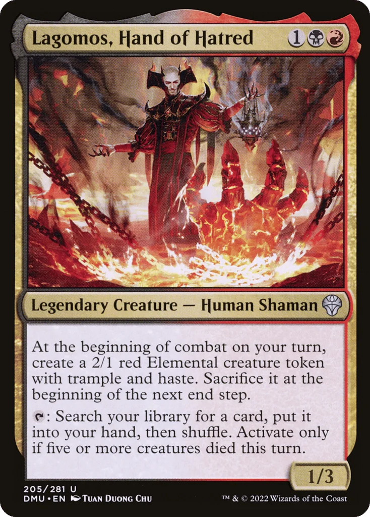 Lagomos, Hand of Hatred · Dominaria United